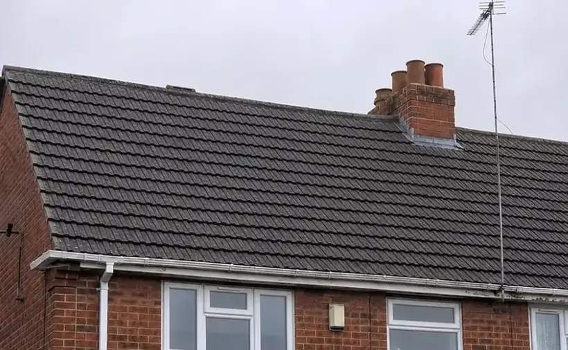 After: Full roof clean in Worthing, clean roof